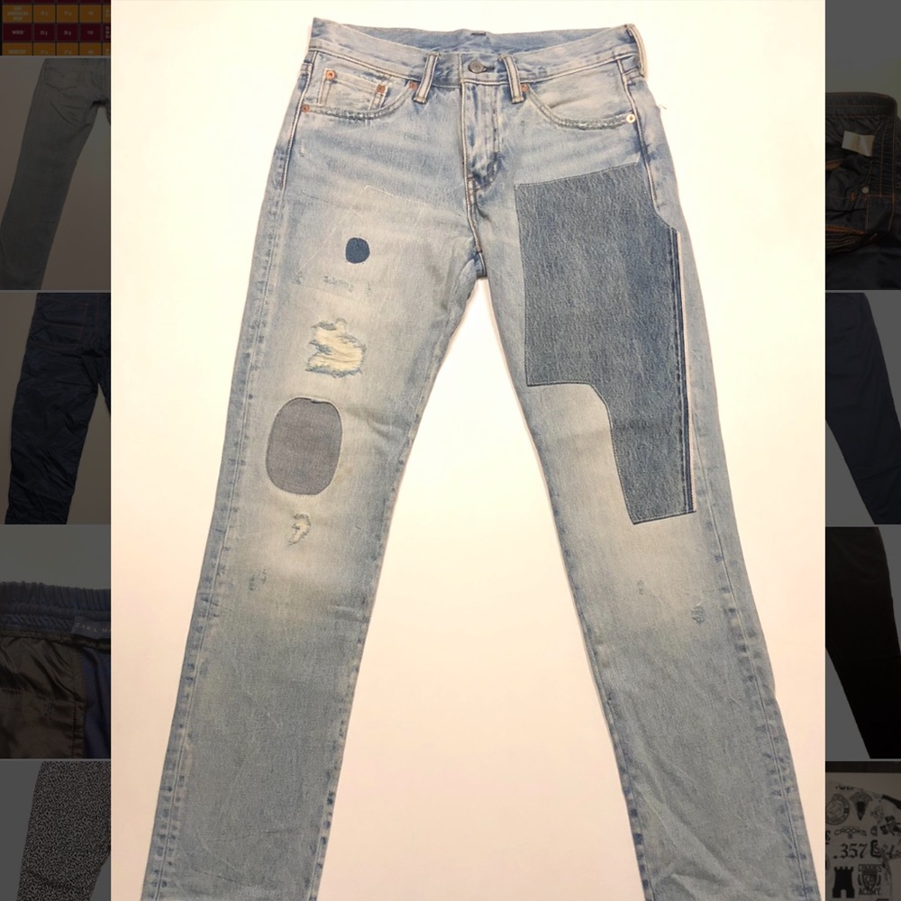 LEVI’S patched Jeans